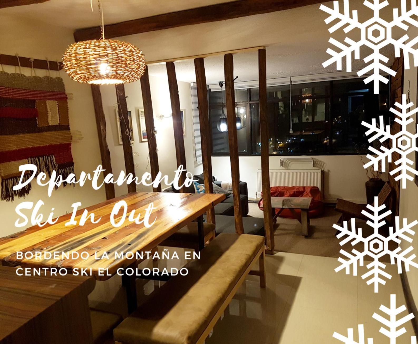 El Colorado Ski Departamentos Exteriör bild
